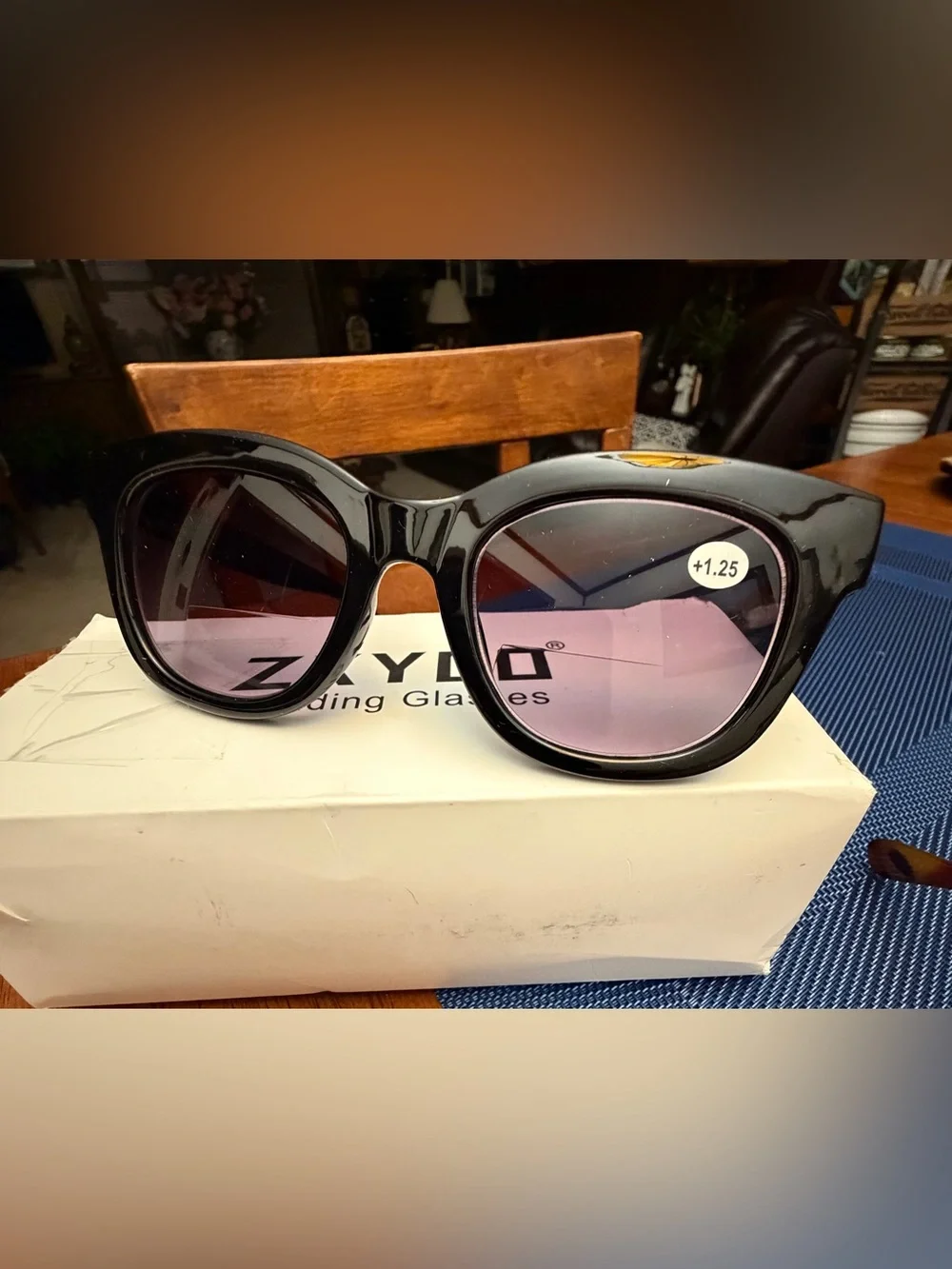 ZXYOO Bifocal Sunglasses for Women +1.25 Set of 3